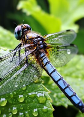 Wet Dragonfly