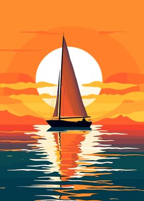 sailboat on the water