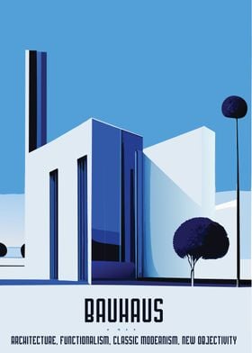 Bauhaus Modern Poster