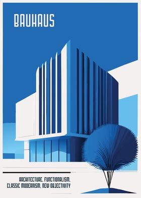 Bauhaus Modern Poster