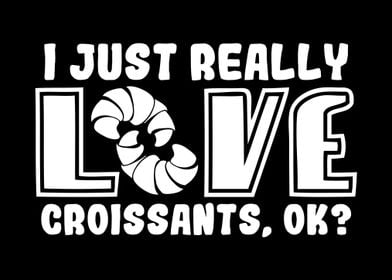 Croissants Love Joke Puff