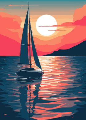 sailboat on the water