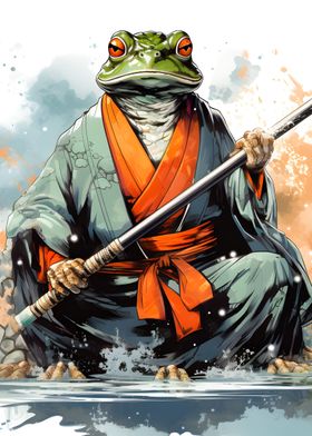 Oead Samurai Frog Samurai