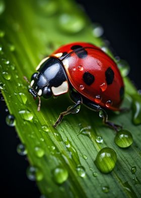 Wet Ladybug