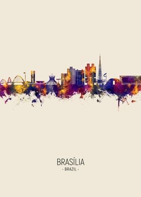 Brasilia Skyline Brazil