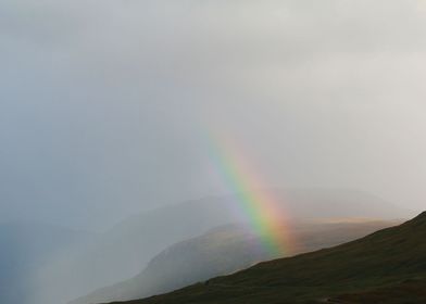 Misty rainbow