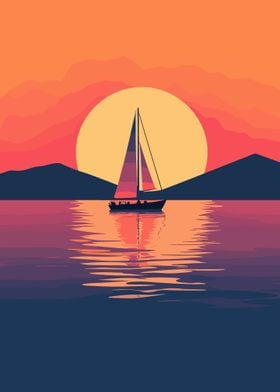 sailboat on the water