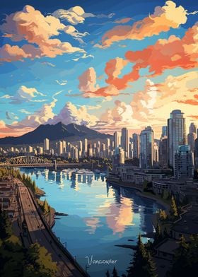 VANCOUVER Oil Painting