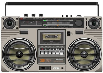 Vintage Boombox