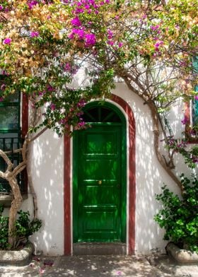 The green door