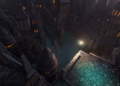 Fantasy Castle Portal 3D