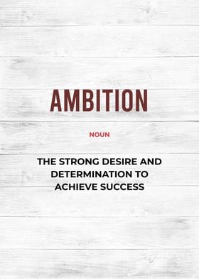 ambition