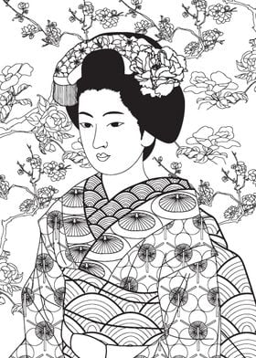 Japan Japanese Geisha Art