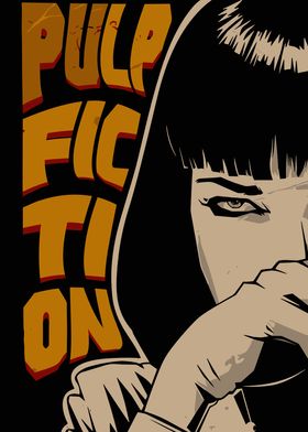 Pulp Fiction vintage movie