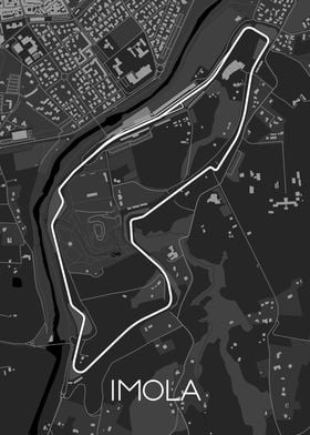 Imola Track Map