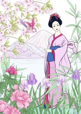 Japan Japanese Geisha Art