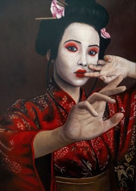 Japan Japanese Geisha Art