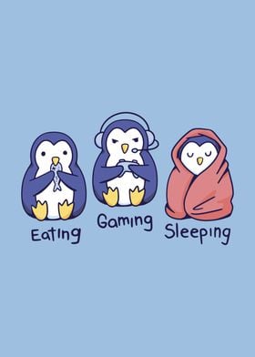 Gamer Penguin