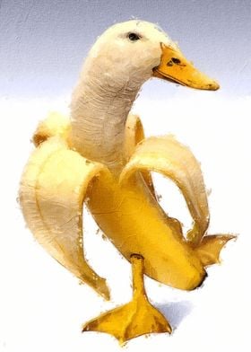 Banana Duck Meme