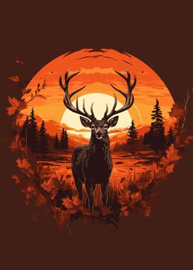 deer realistic art style