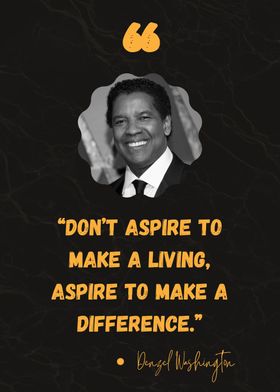 Denzel Washington Quotes