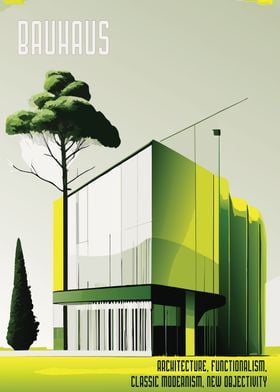 Bauhaus Modern Poster