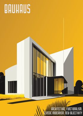 Bauhaus Modern Poster