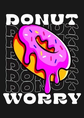 donut worry strawberry