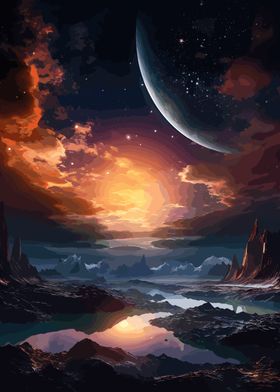 Planet Paradise Landscape