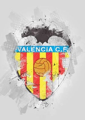 Valencia CF Spain Poster 