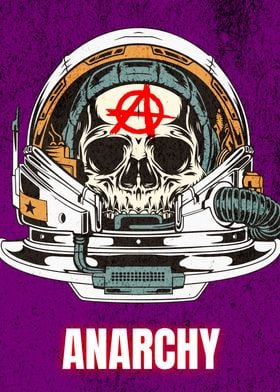 ANARCHY SKULL SCI FI