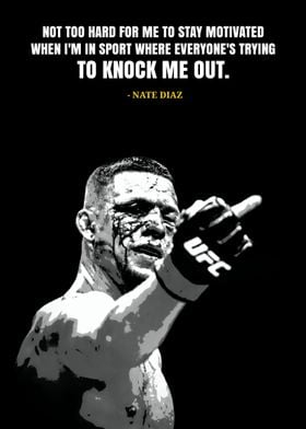 Nate diaz quotes 