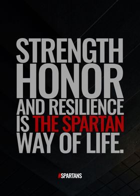 Spartans Way of Life