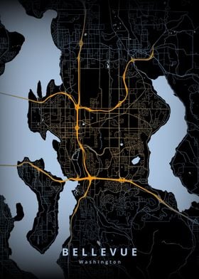 Bellevue Map