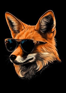 Fox Sunglasses Cool Dj