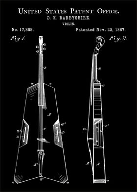 Vintage Violin Patent