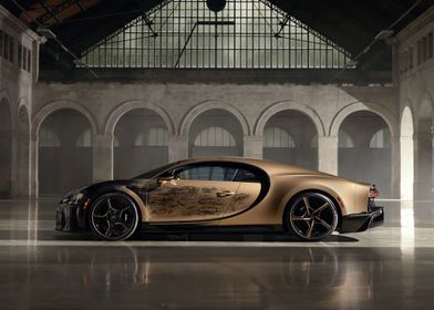 Bugatti Chiron Golden 2023