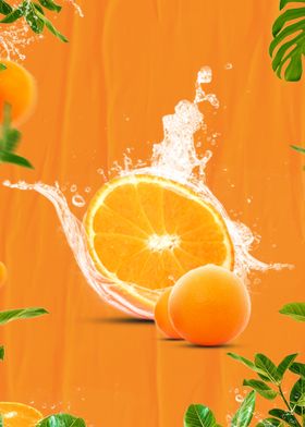 fresh juice poster