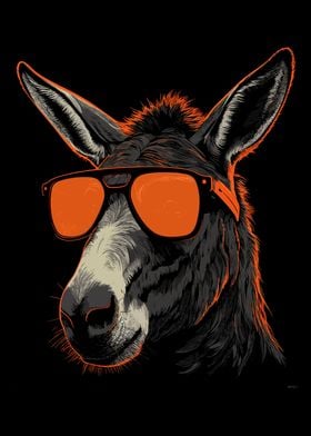Donkey Sunglasses Cool Dj