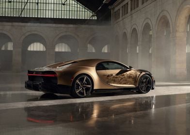 Bugatti Chiron Golden 2023