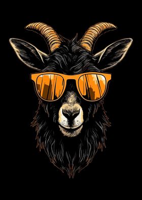 Goat Sunglasses Cool