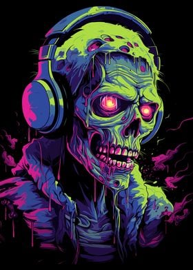 Music Zombie Headphones