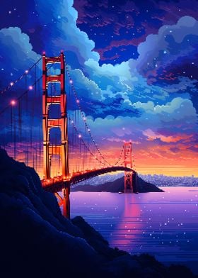 San Francisco Pixel Art