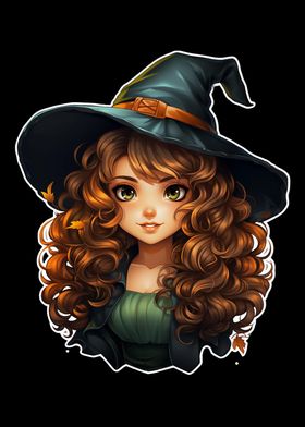 Halloween Witch I Cartoon