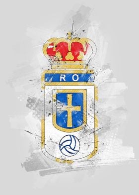 Real Oviedo Poster 