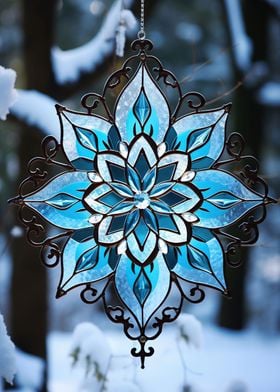 Snowflake Beneath the Cold