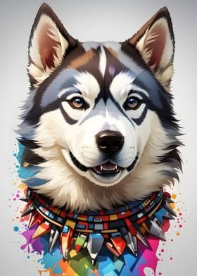 Siberian Husky Poster