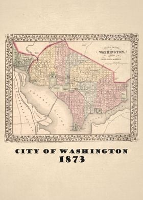 CITY OF WASHINGTON 1873