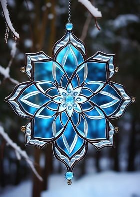 Snowflake Frozen Elegance