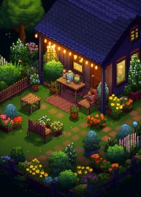 Garden Pixel Art